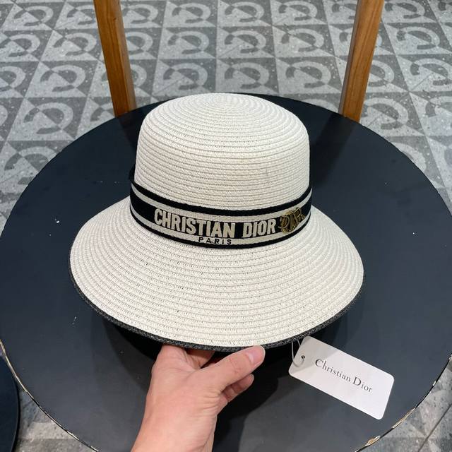 Dior迪奥新款草帽，进口材料定制，头围57Cm